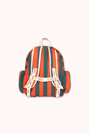 Tiny Cottons Tiny Cottons | Red-Blue Stripes Backpack