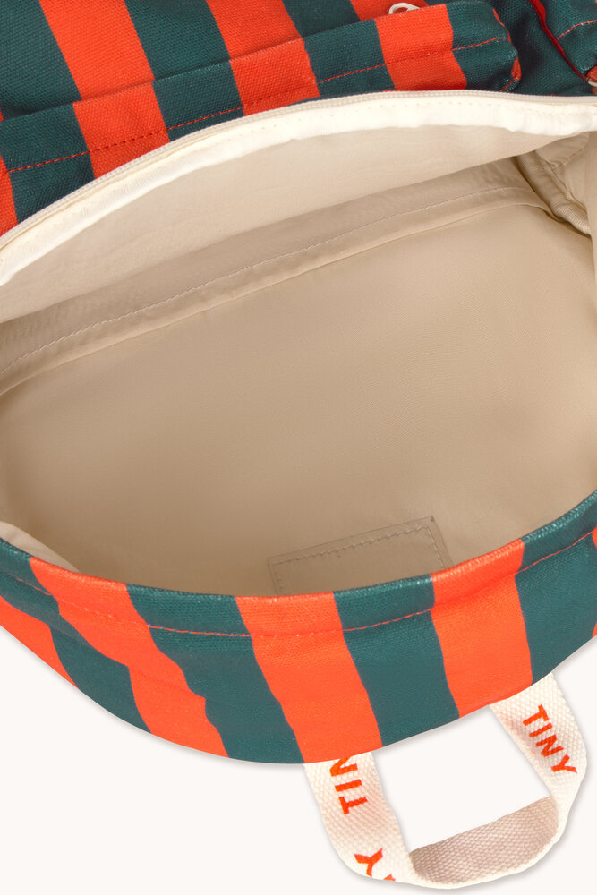 Tiny Cottons Tiny Cottons | Red-Blue Stripes Backpack
