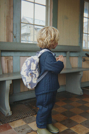 Konges Sløjd Konges Sløjd | Jody Teddy Backpack Grs | Swan