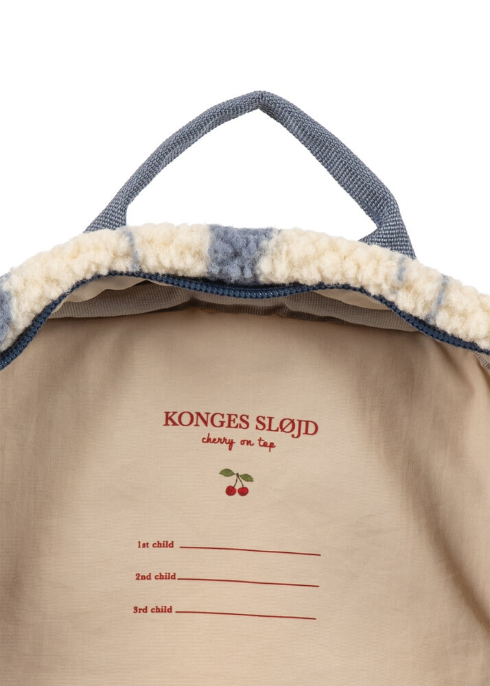 Konges Sløjd Konges Sløjd | Jody Teddy Backpack Grs | Swan