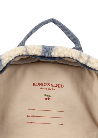 Konges Sløjd Konges Sløjd | Jody Teddy Backpack Grs | Swan