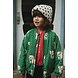 Konges Sløjd Konges Sløjd | Juno Printed Bomber Jacket | Dot Miao Verde