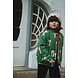 Konges Sløjd Konges Sløjd | Juno Printed Bomber Jacket | Dot Miao Verde