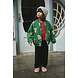 Konges Sløjd Konges Sløjd | Juno Printed Bomber Jacket | Dot Miao Verde