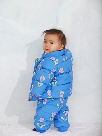 Mini Rodini Mini Rodini | Violas aop citypuffer | Blue