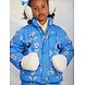 Mini Rodini Mini Rodini | Violas aop citypuffer | Blue