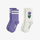 Mini Rodini Mini Rodini | Viola stripe 2-pack socks | Multi