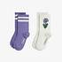 Mini Rodini | Viola stripe 2-pack socks | Multi