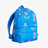 Mini Rodini Mini Rodini | Violas aop padded backpack | Blue Mini Rodini Mini Rodini | Violas aop padded backpack | Blue
