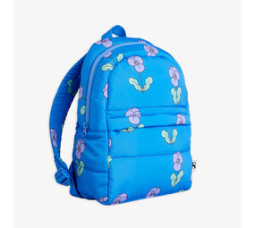 Mini Rodini Mini Rodini | Violas aop padded backpack | Blue