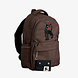 Mini Rodini Mini Rodini | Panther emb school backpack | Brown