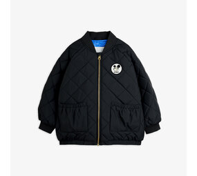 Mini Rodini Mini Rodini | Ritzratz patch quilted puffer | Black