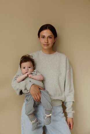 Gray Label Gray Label | Baby Track Pants GOTS | Stone Gray