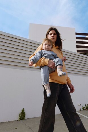Gray Label Gray Label | Baby Track Pants GOTS | Stone Gray