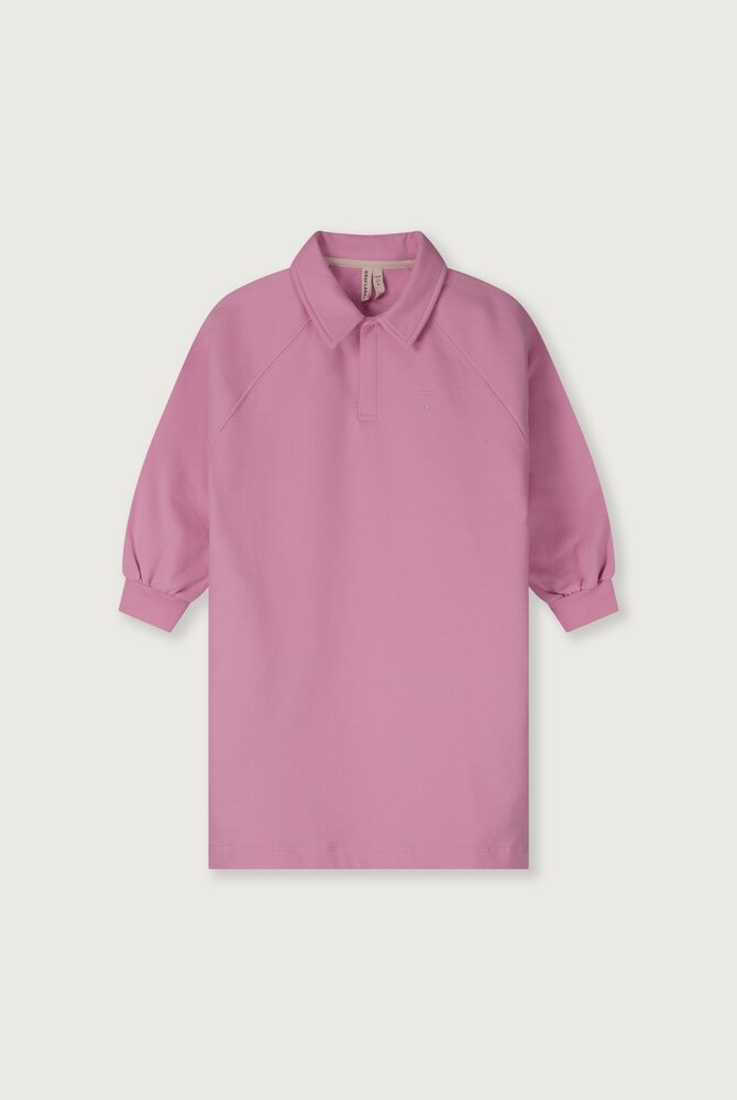 Gray Label Gray Label | Polo Dress GOTS | Bubblegum