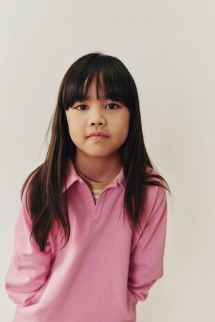 Gray Label Gray Label | Polo Dress GOTS | Bubblegum
