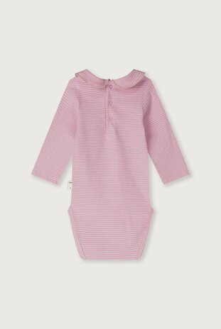 Gray Label Gray Label | Baby Collar Onesie GOTS | Bubblegum - Cream
