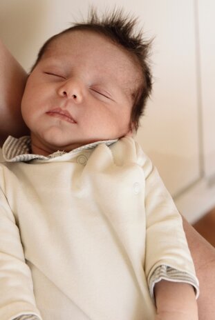 Gray Label Gray Label | Newborn Suit with Snaps GOTS | Cream