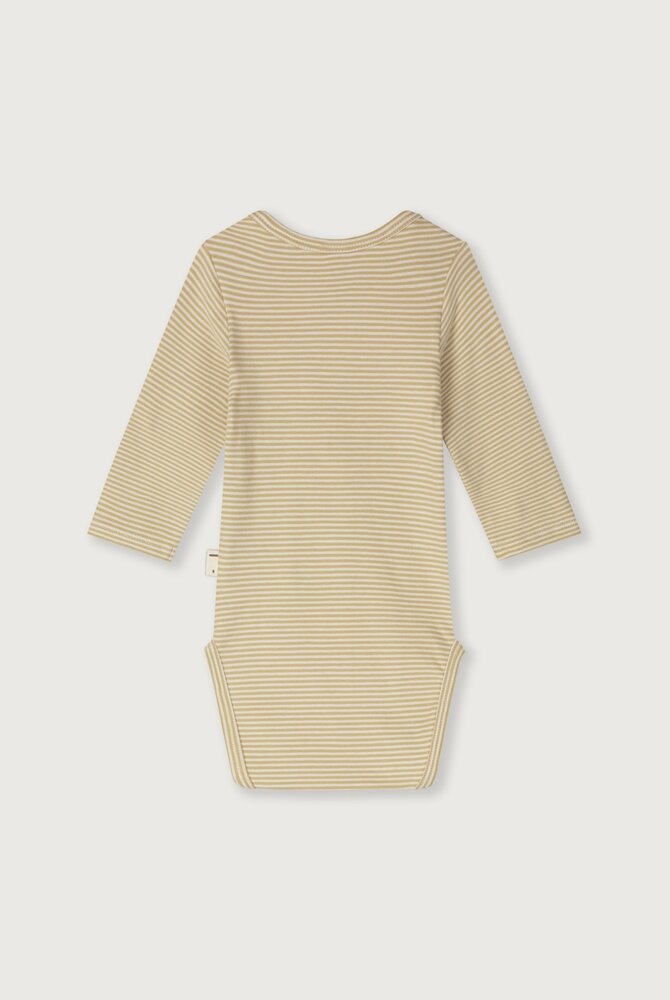 Gray Label Gray Label | Baby L/S Onesie GOTS | Cookie - Cream