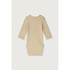 Gray Label Gray Label | Baby L/S Onesie GOTS | Cookie - Cream
