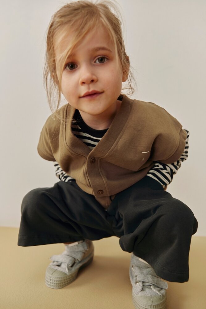 Gray Label Gray Label | Oversized Spencer Cardigan GOTS | Woody