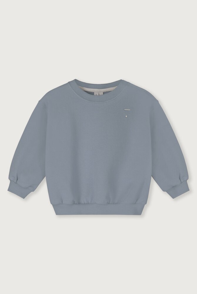 Gray Label Gray Label | Baby Dropped Shoulder Sweater GOTS | Stone Gray