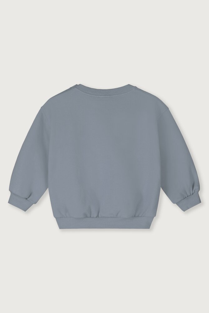 Gray Label Gray Label | Baby Dropped Shoulder Sweater GOTS | Stone Gray