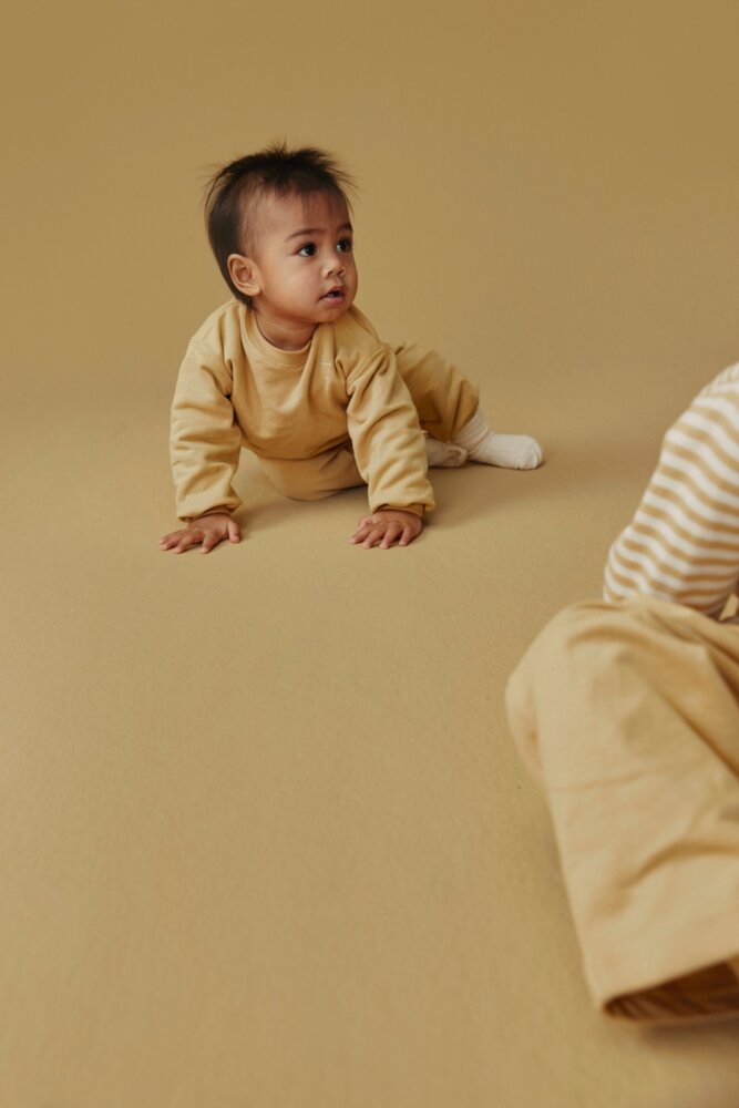 Gray Label Gray Label | Baby Dropped Shoulder Sweater GOTS | Cookie