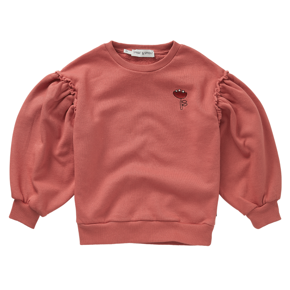 Sproet & Sprout | Sweatshirt girls puff sleeves  | Palette