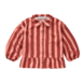 Sproet & Sprout | Loose girls blouse stripe | Garnet