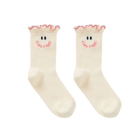 Sproet & Sprout | Socks ivory Club Chaos | Ivory