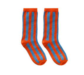 Sproet & Sprout | Socks stripes red | Vivid red