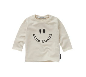 Sproet & Sprout | Baby girls top Club Chaos | Ivory melee