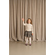 House of Jamie House of Jamie | Ruffled Skirt | Leopard Moonlight (Jacquard)