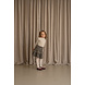 House of Jamie House of Jamie | Ruffled Skirt | Leopard Moonlight (Jacquard)
