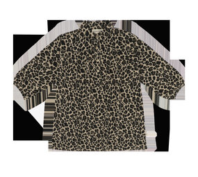 House of Jamie House of Jamie | Shirt Collar Dress | Leopard Moonlight (Jacquard)