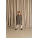House of Jamie House of Jamie | Shirt Collar Dress | Leopard Moonlight (Jacquard)