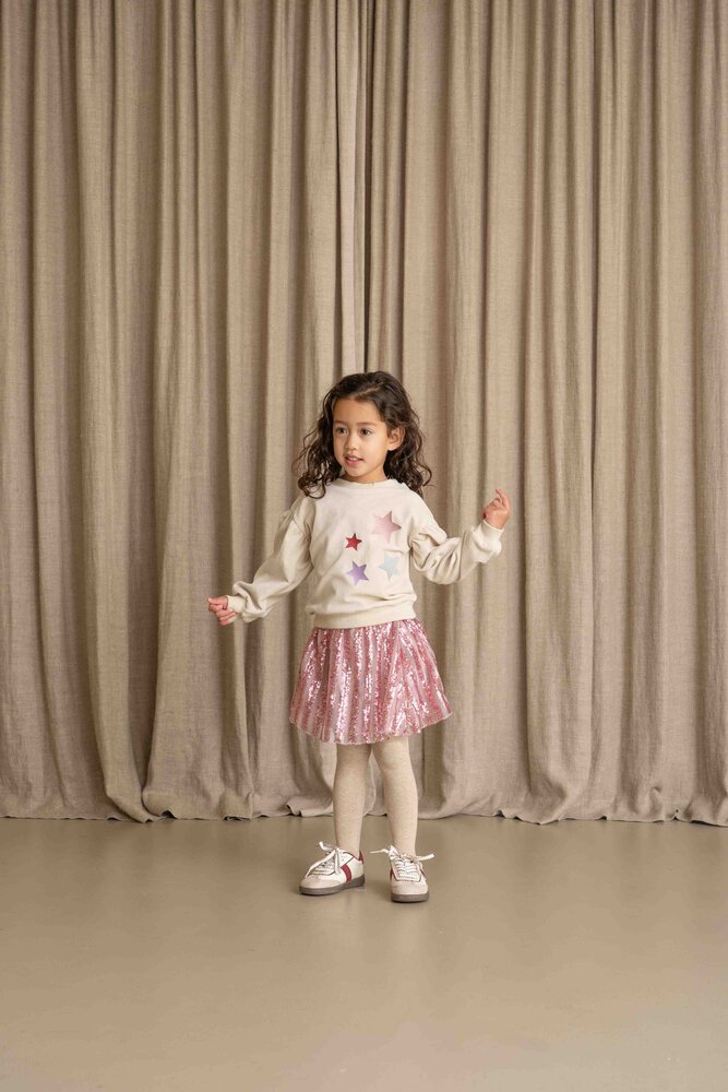 House of Jamie House of Jamie | Sequins Skirt | Rose Mauve