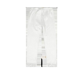 House of Jamie House of Jamie | Frill Leggings | Silver Metallic (Rib)