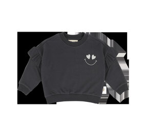 House of Jamie House of Jamie | Frill Sweatshirt | Sapphire (Sweat)