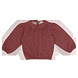House of Jamie House of Jamie | Puff Balloon Collar Jumper | Ruby Sparkle