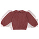 House of Jamie House of Jamie | Puff Balloon Collar Jumper | Ruby Sparkle