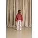 House of Jamie House of Jamie | Puff Balloon Collar Jumper | Ruby Sparkle