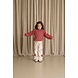 House of Jamie House of Jamie | Puff Balloon Collar Jumper | Ruby Sparkle