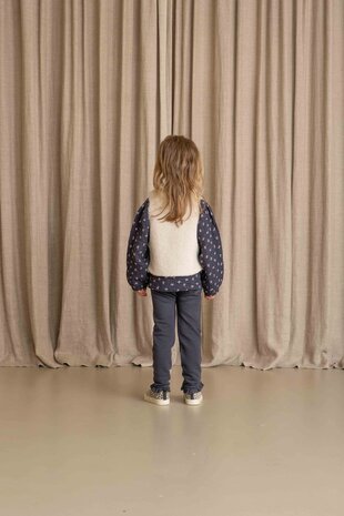 House of Jamie House of Jamie | Soft Fur Bodywarmer | Marshmellow (Fake Fur)