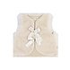 House of Jamie House of Jamie | Soft Fur Bodywarmer | Marshmellow (Fake Fur)
