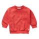 Sproet & Sprout | Sweatshirt Club Chaos print  | Vivid red