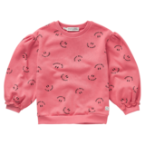 Sproet & Sprout Sproet & Sprout | Sweatshirt Club Chaos print pink | Bloom
