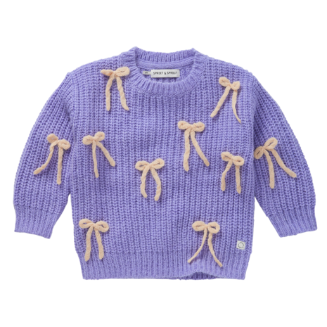 Sproet & Sprout | Sweater bows | Crayon cloud