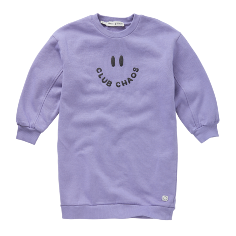 Sproet & Sprout | Sweat dress Club Chaos | Crayon cloud